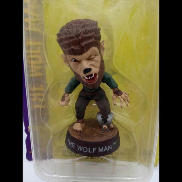 Universal Studios Monsters Little Big Heads - The Wolf Man - Series 1 - Sideshow - Picture 3 of 5